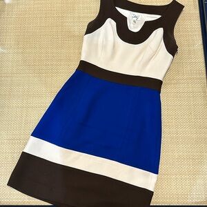 Milly color block dress in very good condition